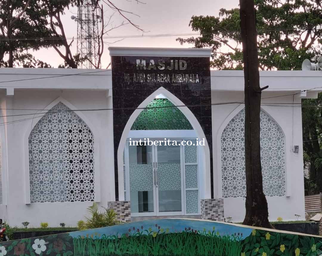 Ambarala Bangun Masjid Minimalis di Sungguminasa Gowa