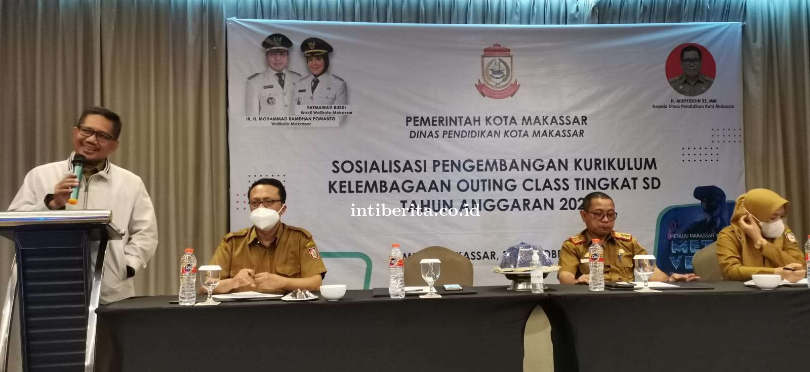 Sekdis Pendidikan Makassar Buka Sosialisasi pengembangan kurikulum kelembangan Outing Class SD 